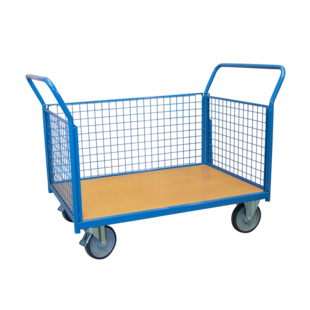 CHARIOT CAISSE GRILLAGE